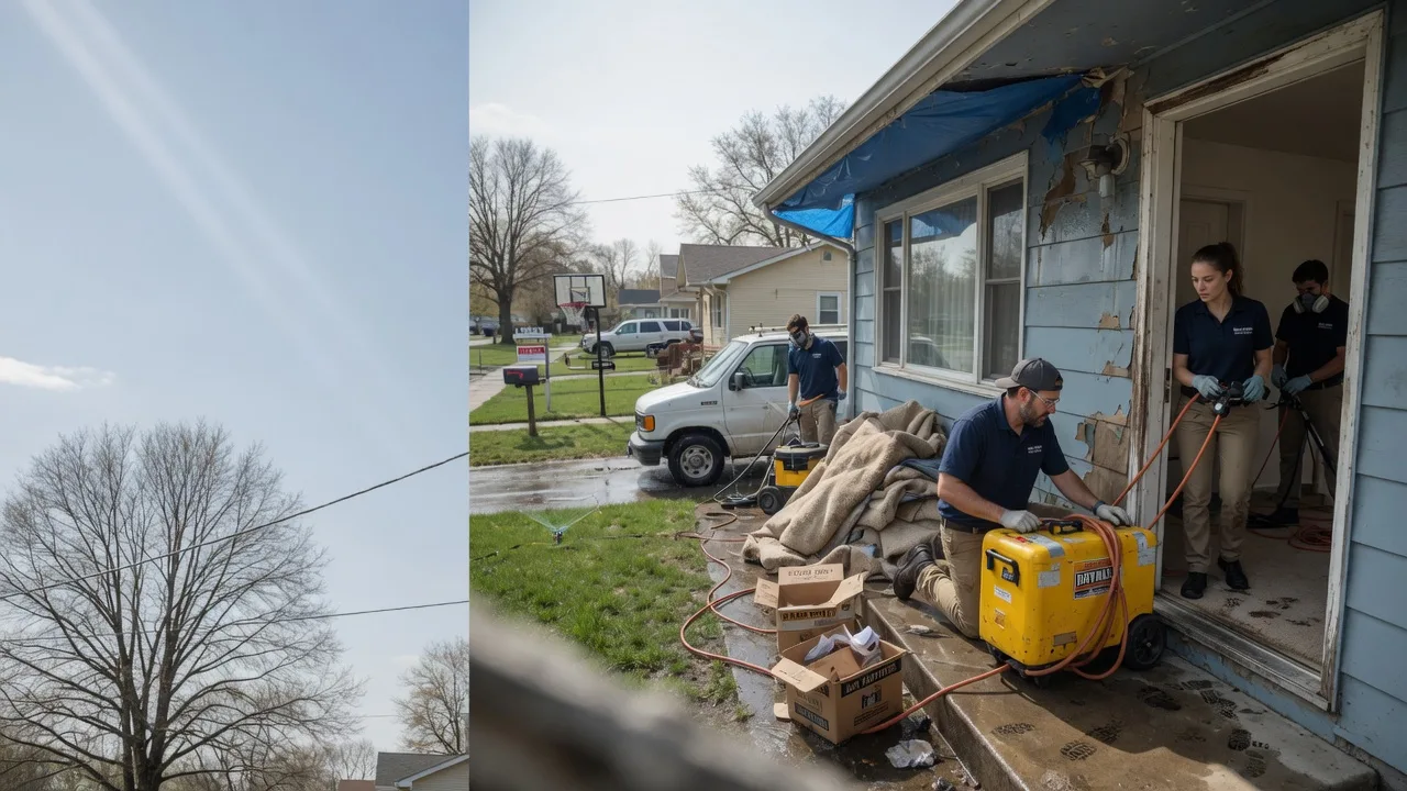 Basement Flood Cleanup in Peace Valley, MO near me